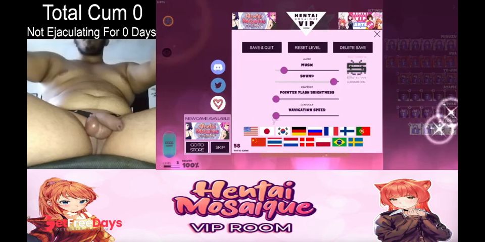 Hentai Mosaique Vip Room PT1 COCK CAM GAMEPLAY