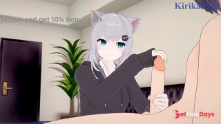 [GetFreeDays.com] Nachoneko Amashiro Natsuki and I have intense sex in the bedroom. - VTuber Hentai Adult Video December 2022-1