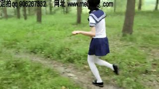 china self bondage shibari blindfold ballgag public outdoor-8