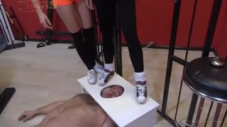 clip 12 Dangerous Girls - Gesicht Als Fussabtreter ( Face As A Doormat ), butt crush fetish on femdom porn -9
