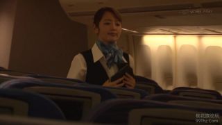 Yoshikawa Aimi, Oshikawa Yuuri, Misaki Kanna, Kanade Jiyuu NHDTB-040 CA Plane Miolated Special Edition Big Tits Special - Stewardess-2