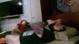 video 18 Footpunkz - Little Domina Lunas Perfect Feet In Flats Without Socks - hand domination - feet porn foot fetish shop-0