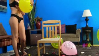 Custom Fetish - Madison Sit Pops Printed Balloons Cam 2 - Fetish-8