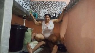 I Call My Neighbor To Help Me And He Ends Up Fucking Me With His Delici-0