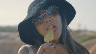 Daring Kiara Beach Hike Sunset Masturbation Public-0
