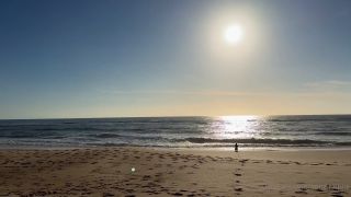 Anna Ralphs POV Public Beach Blowjob (Teen)-9