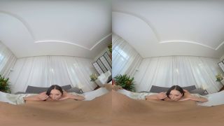 Hot VR Czech Sex: Milena Ray's UltraHD 8K Couch Escape!-1