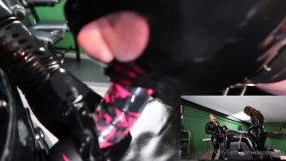ClaudiaHon H265 2023-05-02 - Watch me and Miss May Berlin use this pathetic latex slut 1-5