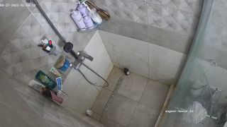 Andreza's Shower Surprise: HD Cam2 Amateur Voyeur Sex 2025-8