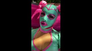 FetiliciousFans SiteRipPt 1Latex Doll Enjoying the Sun on Holiday-7