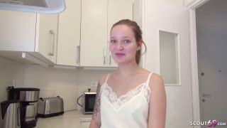 GERMAN_SC0UT - 19yr Old College Mia Get Big Cock Anal Fuck After Street Model Casting - Outdoor-3