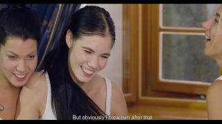 Lovnia & Sofia: Lesbian Passion with Blonde Brunette Tequila-1