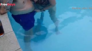 [GetFreeDays.com] Neighbours Wife Handjob and Finger Fucking in Swimming Pool Porn Video May 2023-8