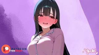 Nervous Girlfriend Clings On To You For The First Time-0
