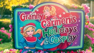 CarmensSexJournal - Gilf Carmen’s Dildo Fucking Christmas in July 11 28 2024 CAMS246M-9