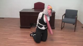 online adult clip 9 Silk scarf secretary gagged with her own product on fetish porn french bdsm-8