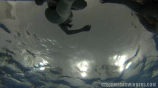 The biggest underwater fucking orgy GroupSex!-5