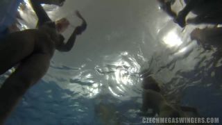 The biggest underwater fucking orgy GroupSex!-8