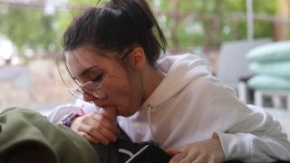 video 37 Lilmochidoll - Balcony Blowjob (HD), tall girl femdom on femdom porn -2
