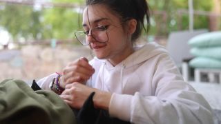 video 37 Lilmochidoll - Balcony Blowjob (HD), tall girl femdom on femdom porn -6