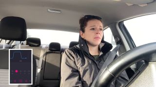 Nadia Foxx Lush Control in Tims Drive Thru + Mall and Cumming Hard!-1