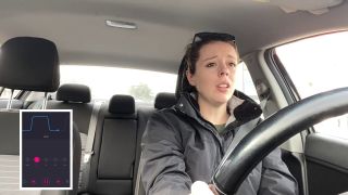 Nadia Foxx Lush Control in Tims Drive Thru + Mall and Cumming Hard!-2