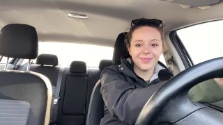 Nadia Foxx Lush Control in Tims Drive Thru + Mall and Cumming Hard!-5