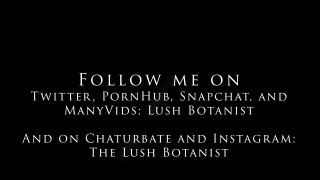 free video 14 Lush Botanist – Showing You My Armpits, bbw adeline on fetish porn -9