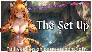 [GetFreeDays.com] F4A The Set Up - Bratty Were-Tigress Tongue Fucks Porn Video October 2022-7