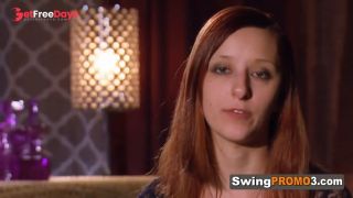 Redhead Couple Gets Ready To Party In The Red Room With Other Swingers-2