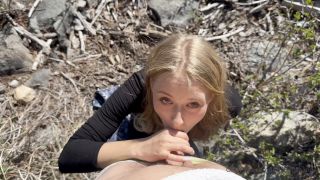 Lena Polanski (littlepolishangel) New BJ And Facial By The Lake 1 Onlyfans (Pornstar)-0