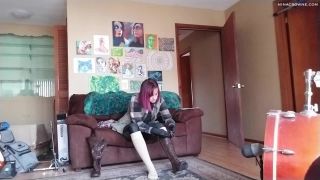 porn clip 6 Nina Crowne – Spandex Catsuit Tease | joi video | fetish porn suppository fetish-0