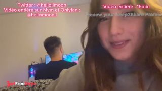 [GetFreeDays.com] Demi sur tudiante franaise le suce sous le bureau pendant quil joue Adult Stream February 2023-1