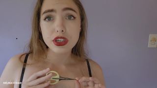 Selina O Hair Sissy Haircut Humiliation (Amateur porn)-5