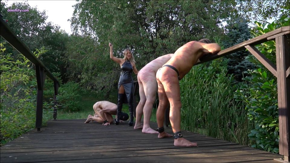 xxx clip 30 femdom princess smoking | Mistress Vixen - Punishment on the bridge at The OWK | human ashtray