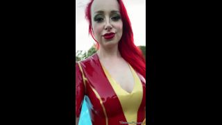 FetiliciousFans SiteRipPt 2Red Dress-2