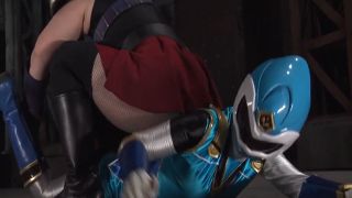 [SuperMisses.com] SPSE-01 Hisou Sentai Kageninja Blue is attacked by female-007-2
