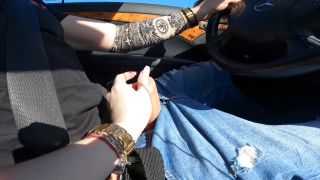 POV I made Him CUM While He Driving CUMSHOT And Nice Feeling !!-6