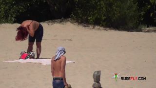 Hot teen wet plays in the wet sand naked 2  2-9