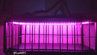 Lux Neon - Bratty slave begs and seduces for freedom, youporn fetish on masturbation porn -1