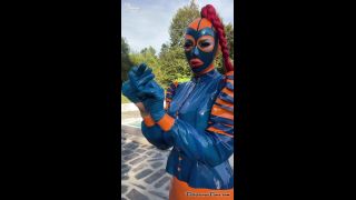 FetiliciousFans SiteRipPt 2Orange and Blue Latex-4