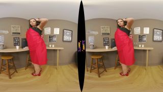 Come Into My Coffee Shop For My Big Boobs (VR Striptease-0