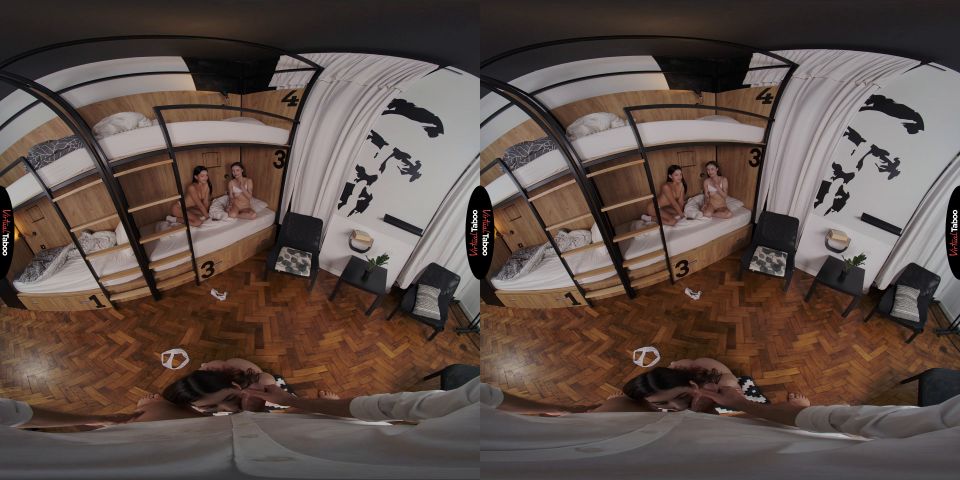 VR Taboo Foursome: Luna, Mandy & Eva in Explicit Sex Fantasi