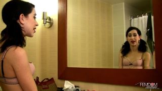 video 21 Clean while I am out on my date, ebony femdom pegging on femdom porn -3