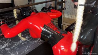 xxx clip 3 Lola Noir - Rubber Cock for a caged Slave Girl - FullHD 1080p - fetish - fetish porn femdom dildo-5