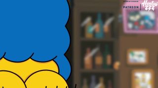 HENTAI ZZZ - THE SIMPSONS MOE FUCKS MARGE DOGGYSTYLE AND CUM IN HER ASS-7
