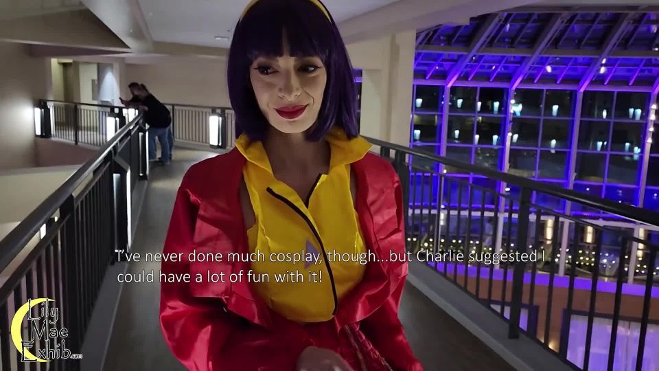 adult clip 38 catheter fetish LilyMaeExhib – Cosplay Convention, brunette on fetish porn