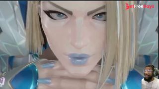 Thicc Ass Emma Gets Railed From Behind, Shadowheart Sucks On Her First Day, Balls Gate 3 Threesome-2