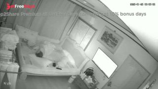 [Sleeping.Porn] She fell asleep while watching TV - bedroom hidden camera-2