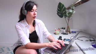 online clip 29 MissMiserlou - Tech support for your cock cage on femdom porn anal porno big ass teen-6